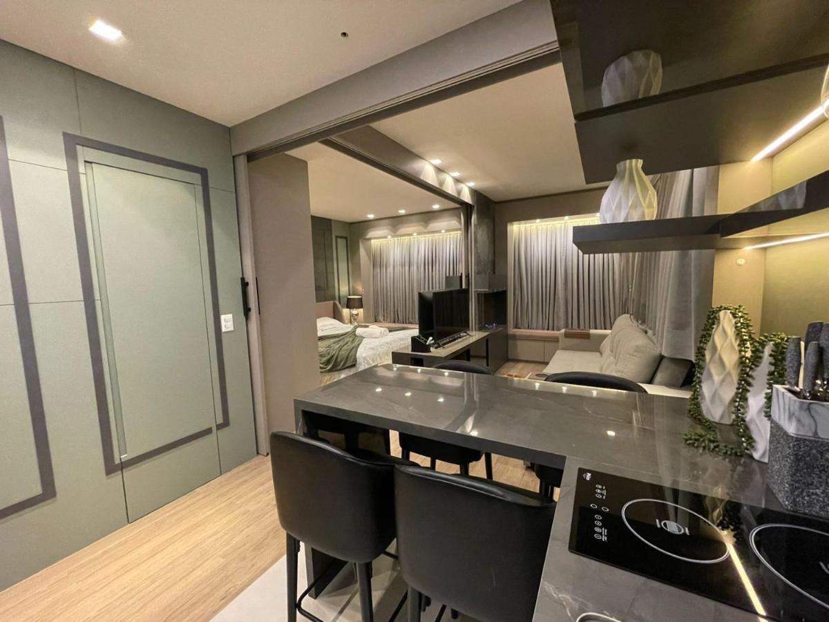 格拉玛多Loft Novo Aconchegante A 500M Da Rua Coberta公寓 外观 照片