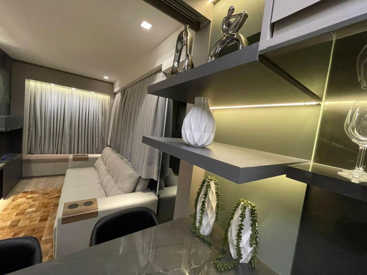格拉玛多Loft Novo Aconchegante A 500M Da Rua Coberta公寓 外观 照片