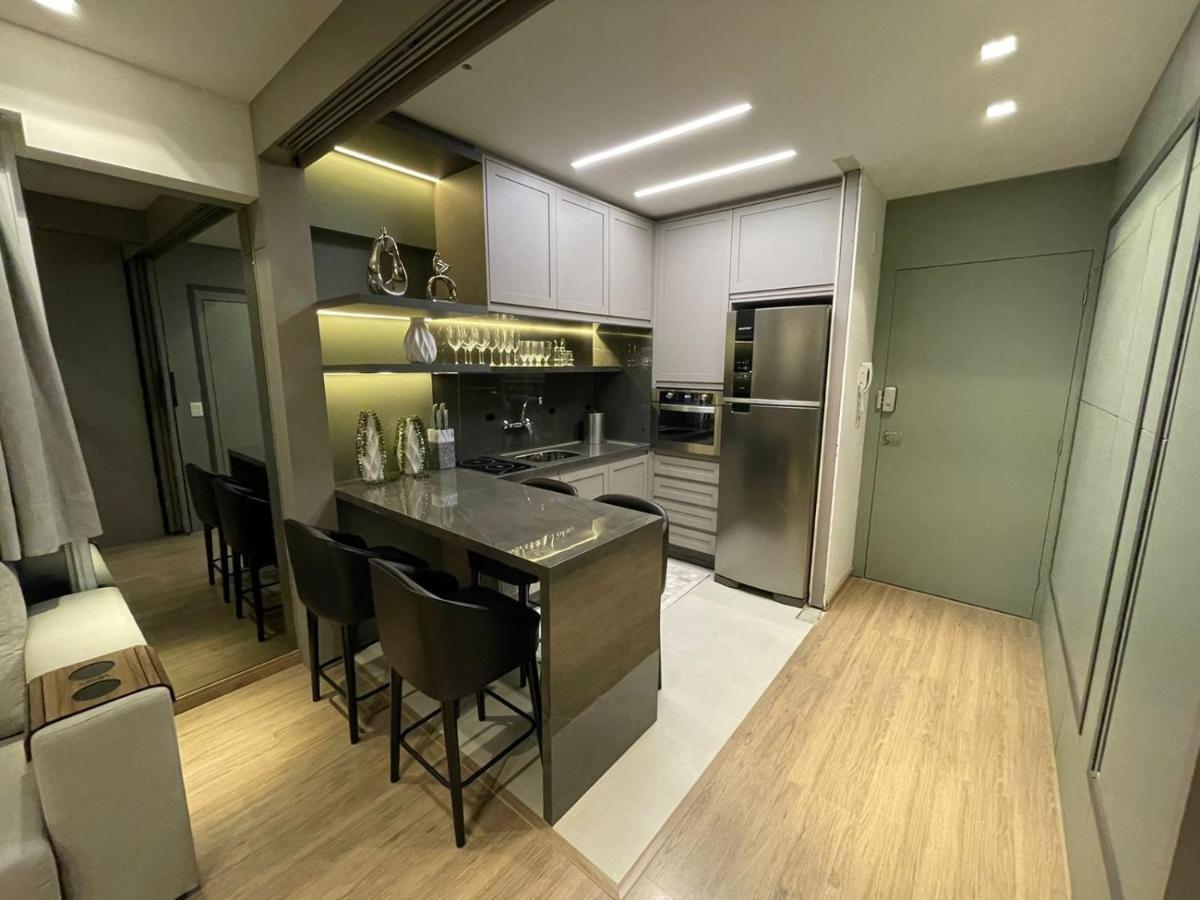 格拉玛多Loft Novo Aconchegante A 500M Da Rua Coberta公寓 外观 照片