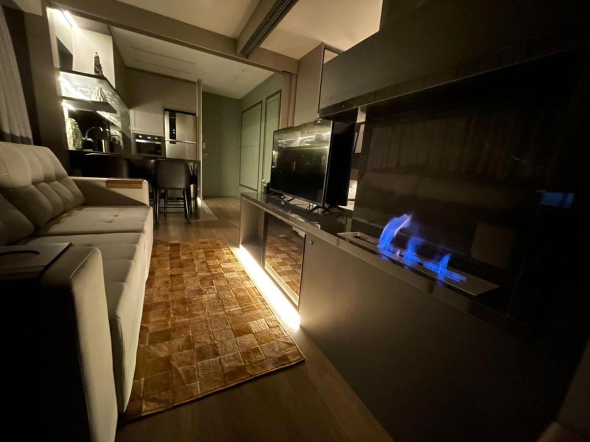 格拉玛多Loft Novo Aconchegante A 500M Da Rua Coberta公寓 外观 照片