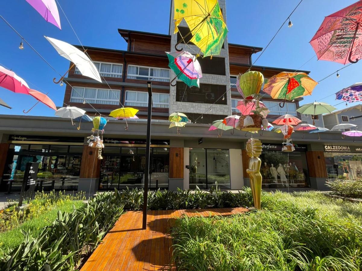 格拉玛多Loft Novo Aconchegante A 500M Da Rua Coberta公寓 外观 照片