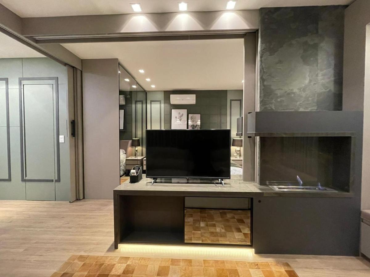 格拉玛多Loft Novo Aconchegante A 500M Da Rua Coberta公寓 外观 照片